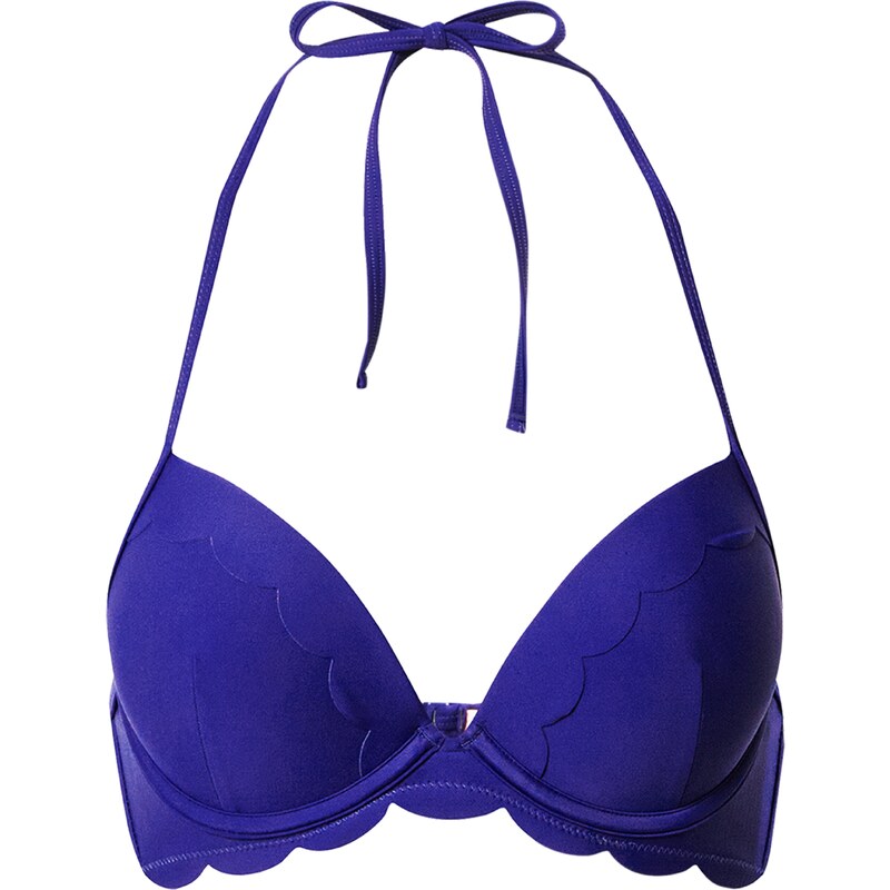 Hunkemöller Horní díl plavek Scallop indigo 109423370