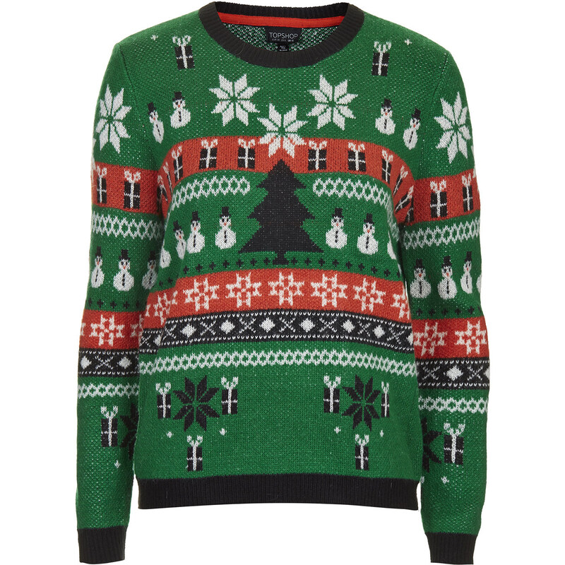 Topshop Christmas Fairisle Sweater