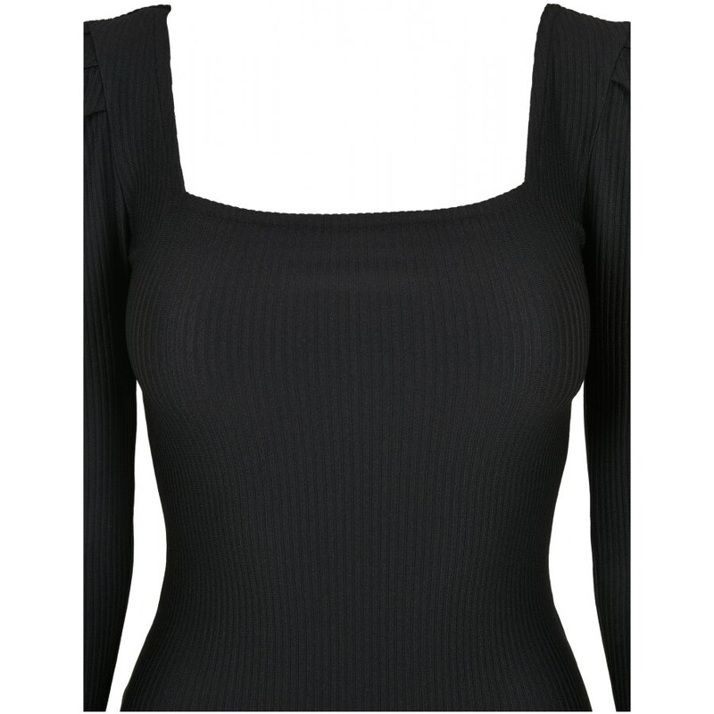 Body Urban Classics Ladies Rib Puffer Sleeve Body LS