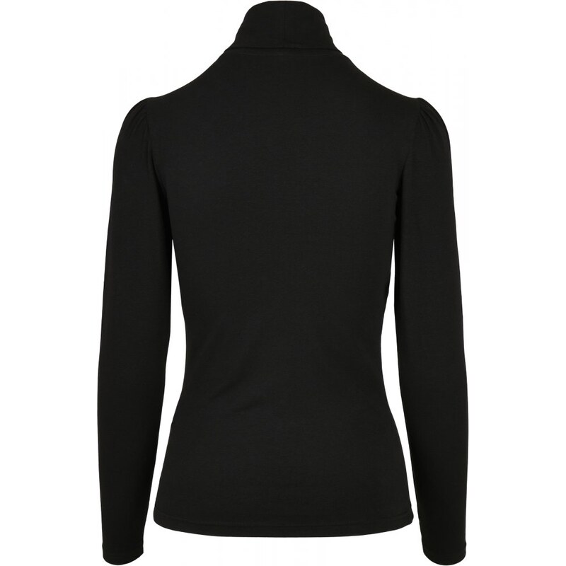 URBAN CLASSICS Ladies Puffer Sleeve Turtleneck L/S