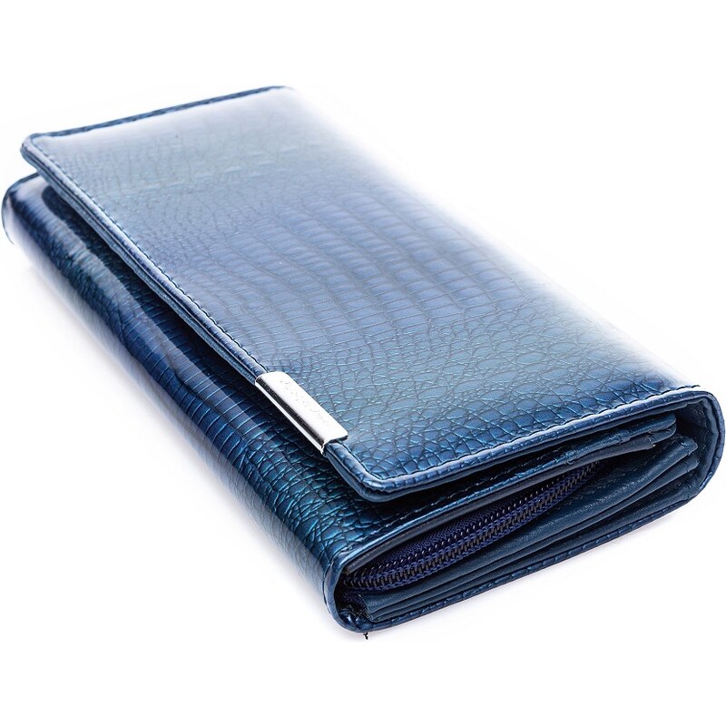 Jennifer Jones Dámská kožená peněženka 5288-2 modrá