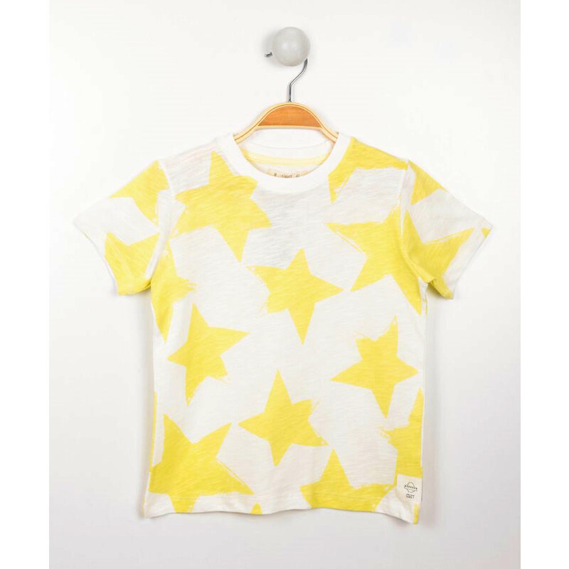 TrendUpcz Chlapecké tričko s krátkým rukávem, žlutá