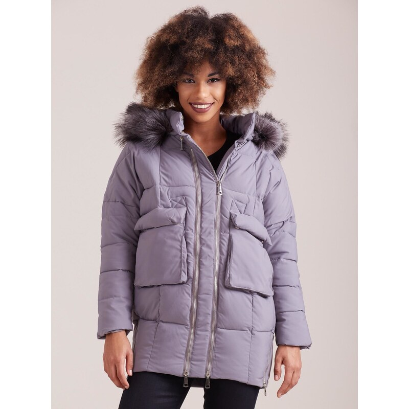 Dámská bunda Fashionhunters Hooded 107047579