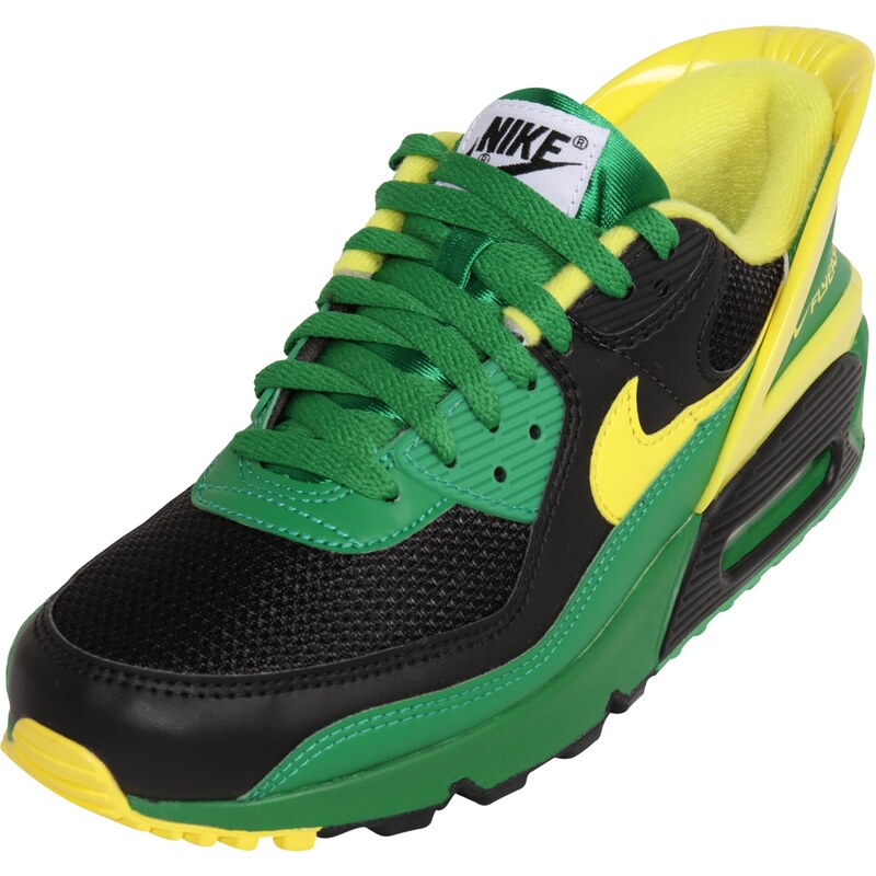 Nike Sportswear Tenisky 'Air Max 90' černá / žlutá / světle zelená -  GLAMI.cz