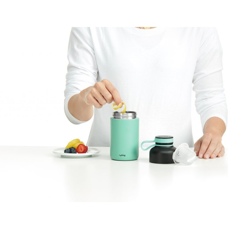 TERMOLÁHEV S INFUZÉREM LÉKUÉ INSULATED BOTTLE TO GO 300 ML - LOSOSOVÁ