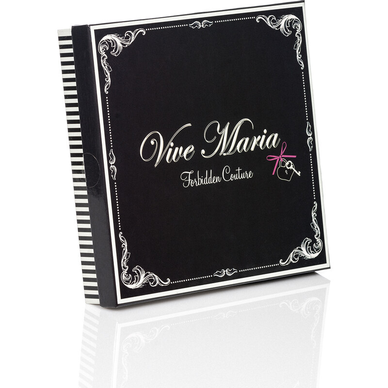 Luxusní sexy spodní prádlo černé Vive Maria Vintage Ruffle set