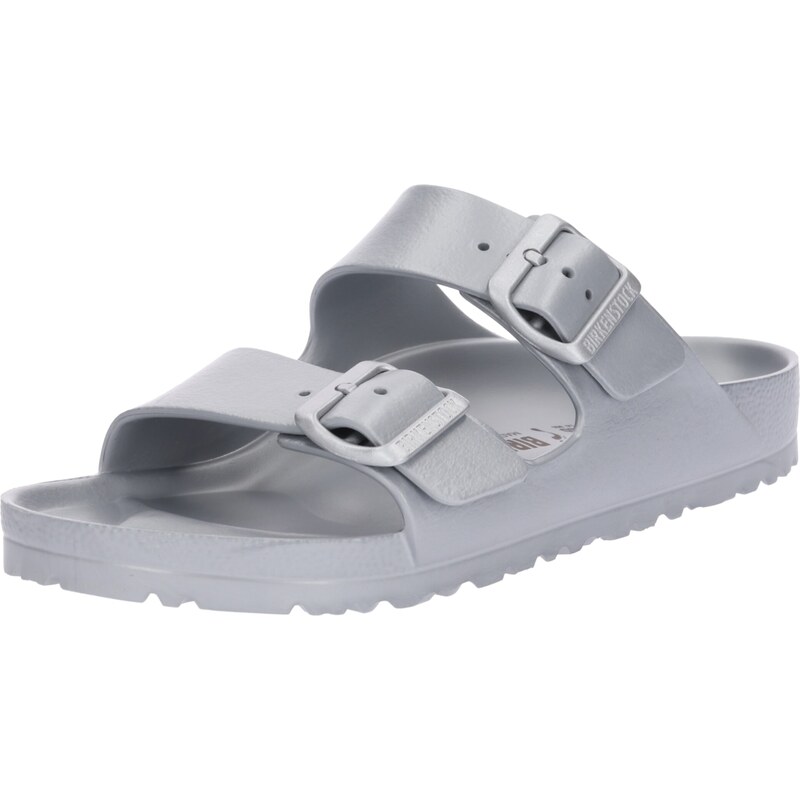 BIRKENSTOCK Sandály Arizona stříbrně šedá