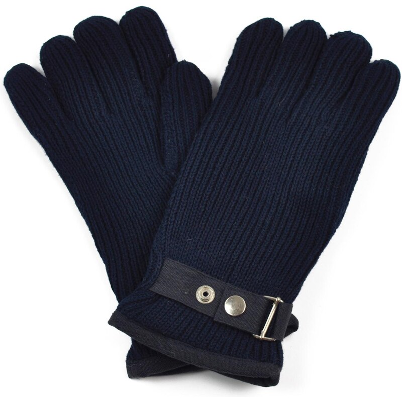 Art Of Polo Woman's Gloves Rk1301-5 Navy Blue