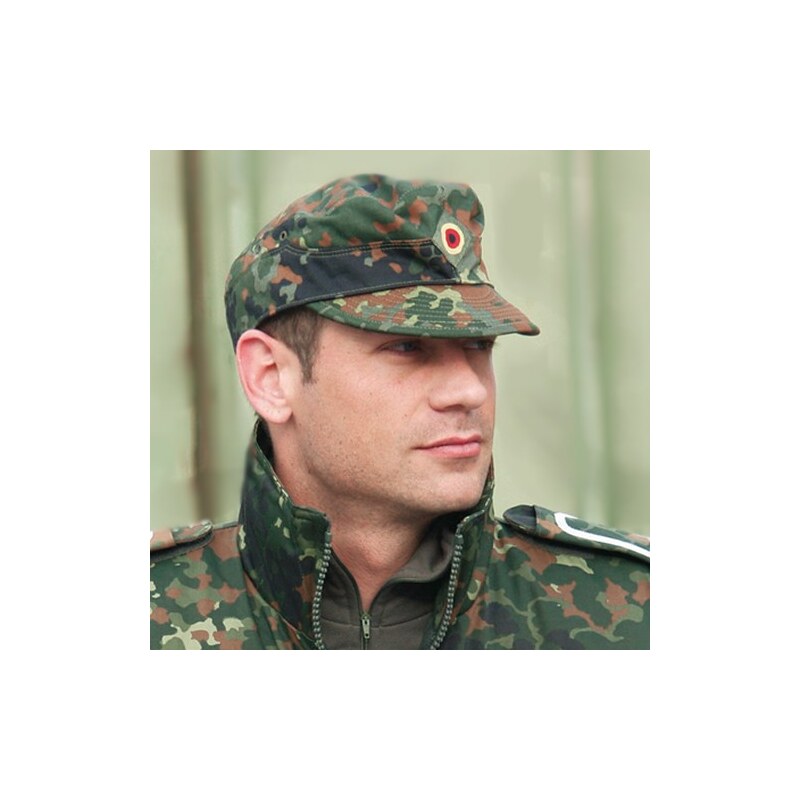 MIL-TEC Čepice polní BW s kšiltem FLECKTARN