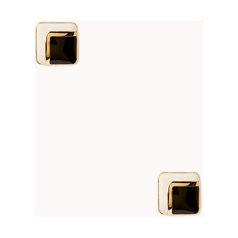 Forever 21 Mod Lacquered Square Studs