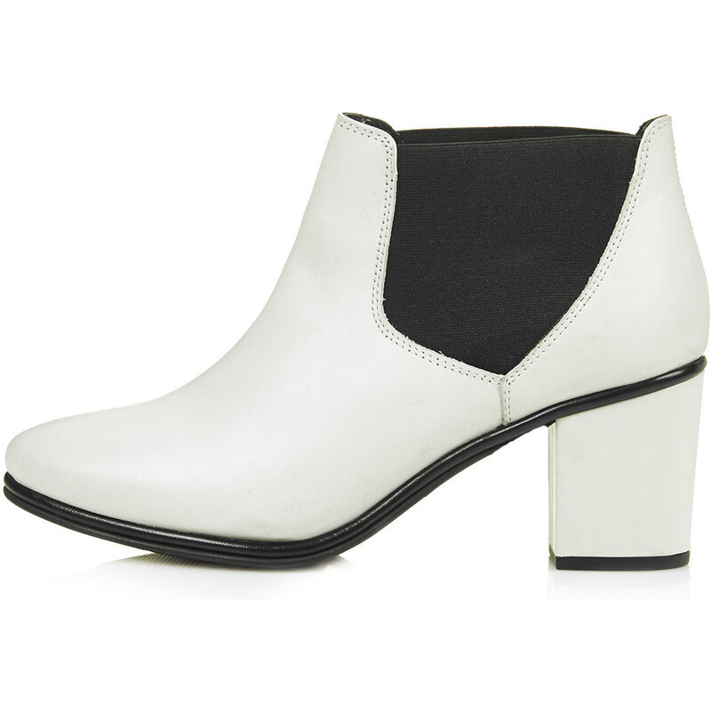 Topshop MADNESS Leather Chelsea Boots