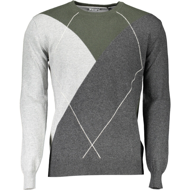 US Polo Assn Pánský šedý svetr US Polo