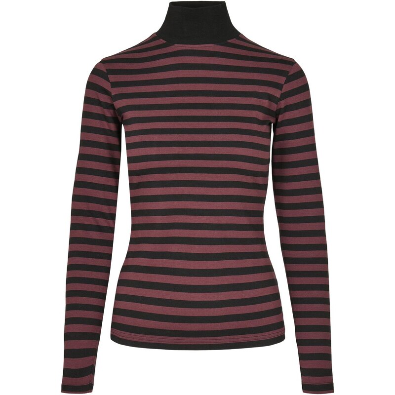 UC Ladies Dámský Y/D rolák L/S cherry/blk