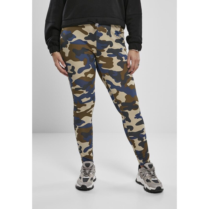 UC Ladies Dámské letní olivové camo legíny Camo Tech s vysokým pasem