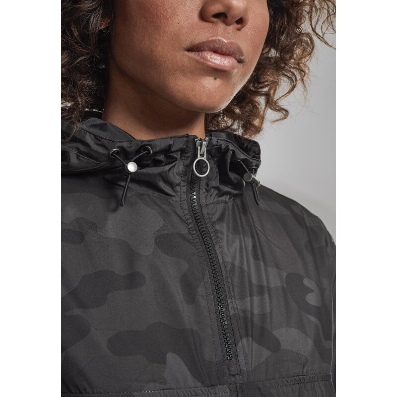 UC Ladies Dámská bunda Camo Pull Over Darkcamo