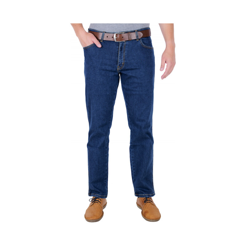 Pánské jeans WRANGLER W12133009 TEXAS STRETCH DARKSTONE