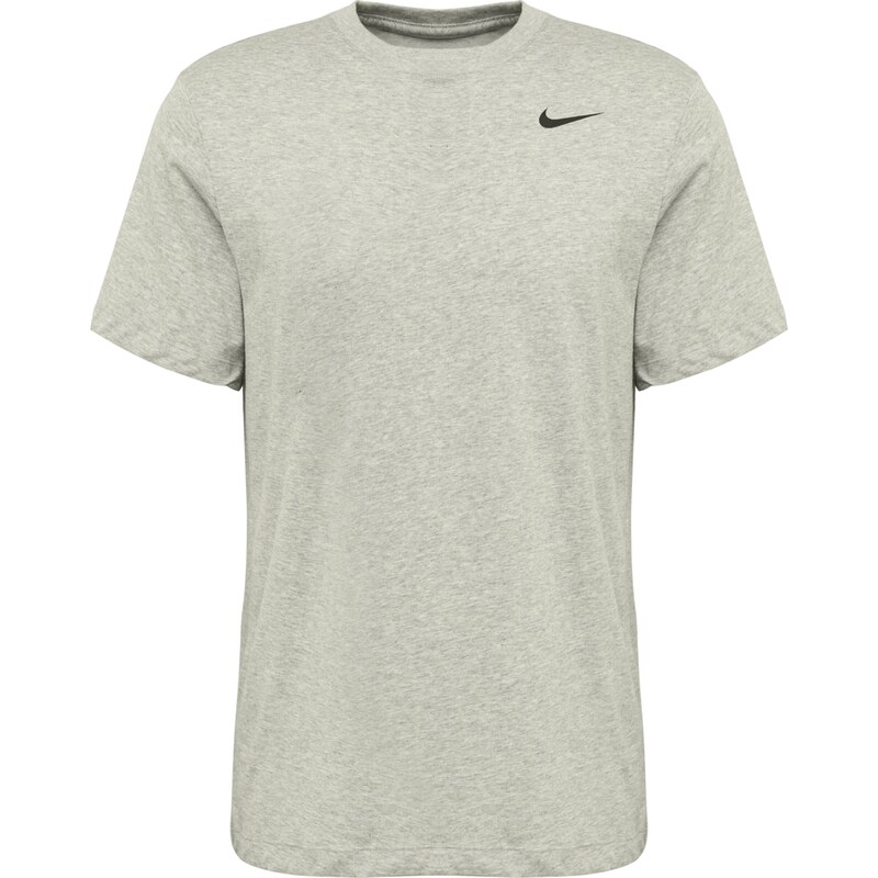 NIKE Funkční tričko šedý melír / černá