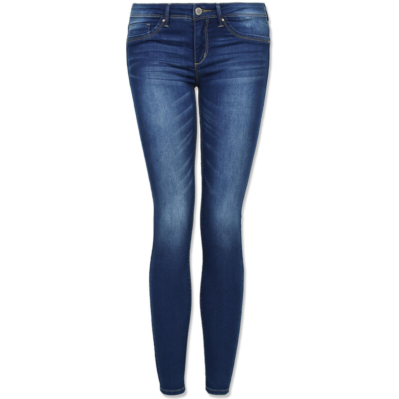 Tally Weijl Mid Blue Skinny Jeans with Low Waist