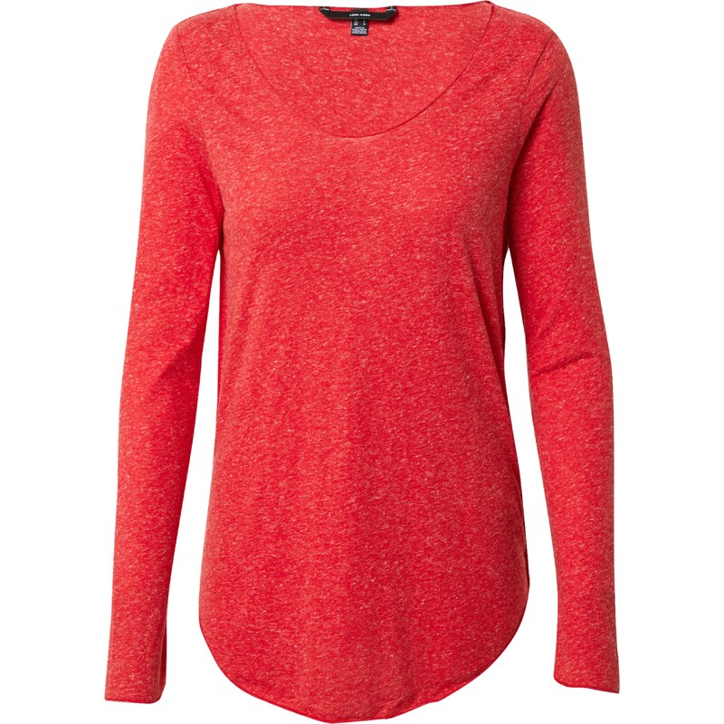 VERO MODA Tričko červená