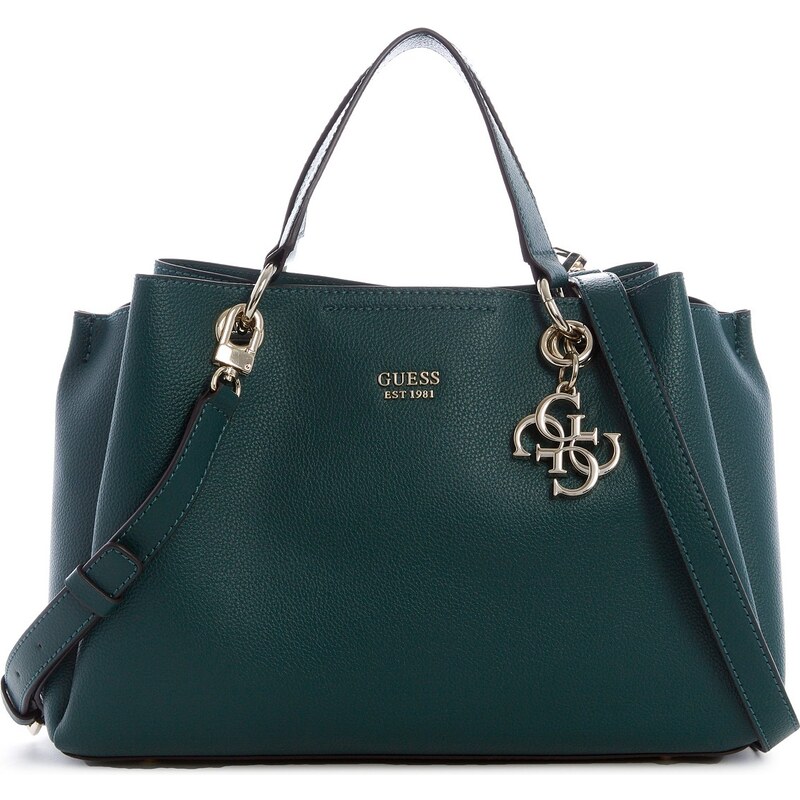 Kabelka Guess Cami Girlfriend Satchel zelena GLAMI.cz