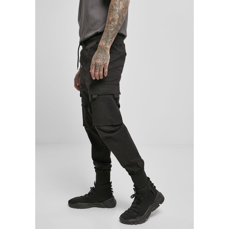 Pánské kalhoty Urban Classics Tactical Trouser - černé