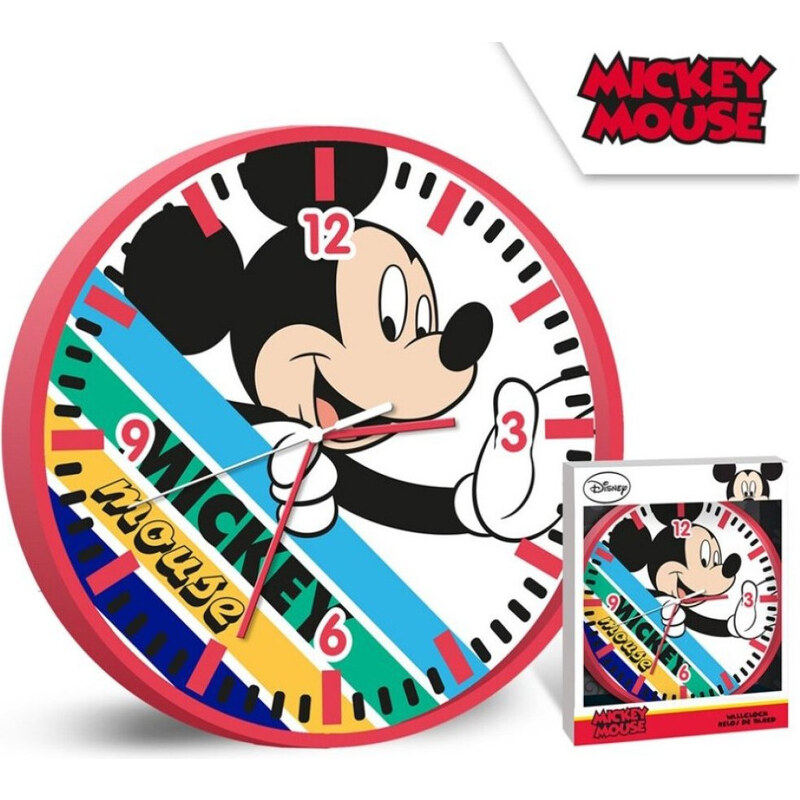 Euroswan Mickey Mouse nástěnné hodiny
