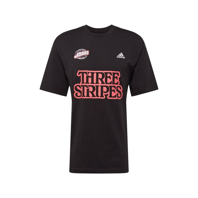 ADIDAS PERFORMANCE Funkční tričko Lucky 8 pink / červená / černá