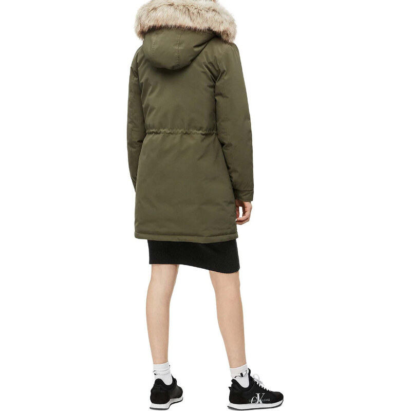 Calvin Klein dámská khaki parka