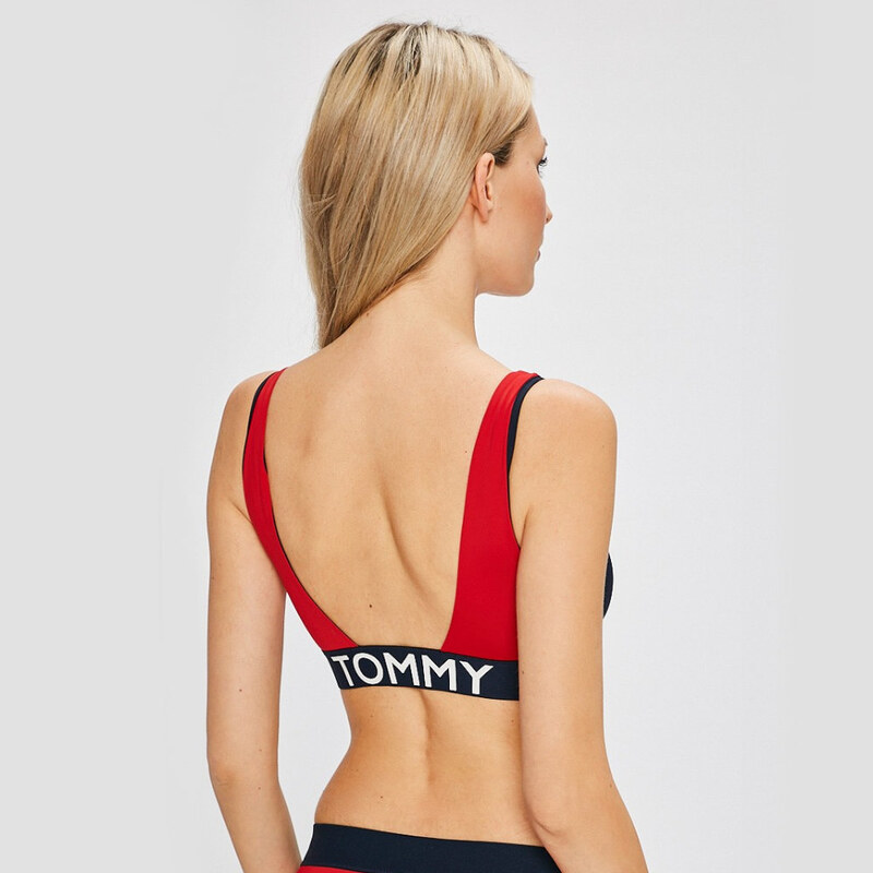 Tommy Hilfiger dámská tmavě modrá sportovní podprsenka
