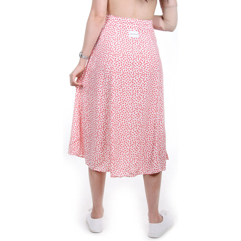 Calvin Klein dámská květovaná midi sukně