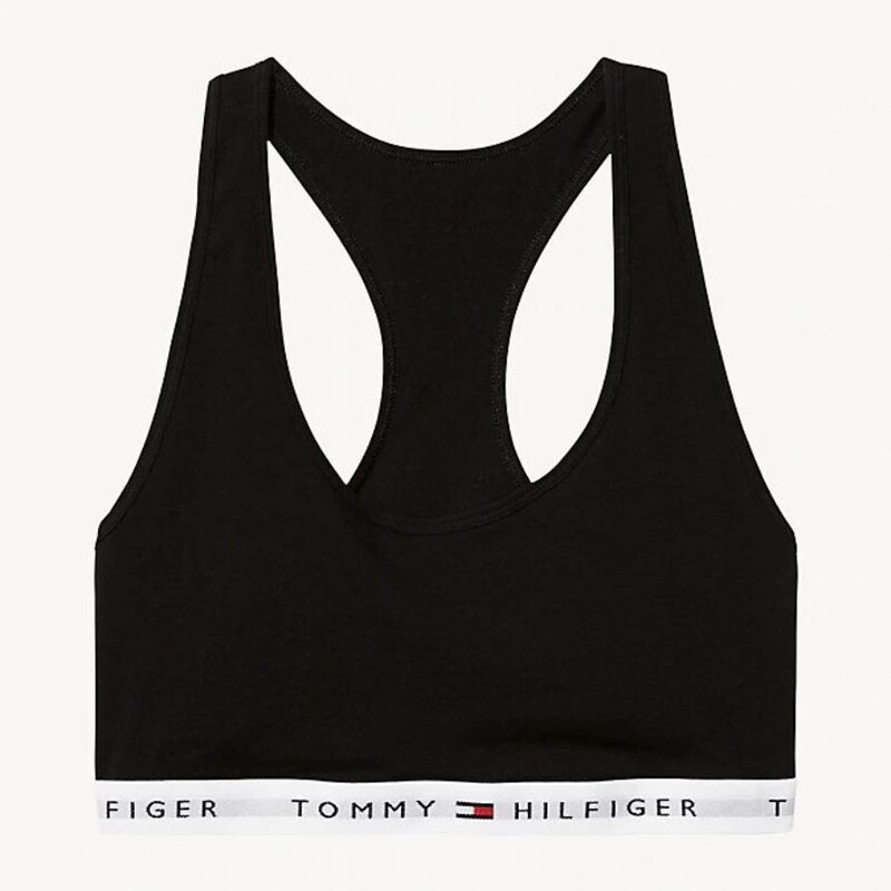 Tommy Hilfiger dámská černá sportovní podprsenka Iconic