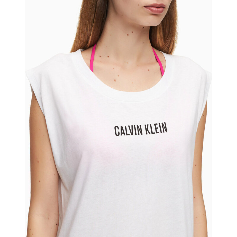 Calvin Klein dámské bílé šaty Beach