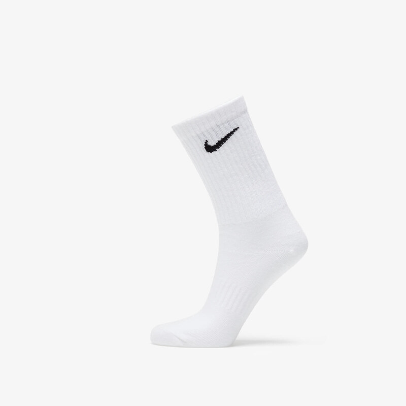 Pánské ponožky Nike Everyday Lightweight Crew Socks 3-Pack White/ Black