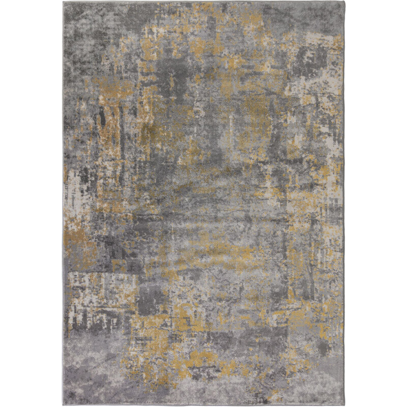 Flair Rugs koberce AKCE: 80x300 cm Kusový koberec Cocktail Wonderlust Grey/Ochre - 80x300 cm