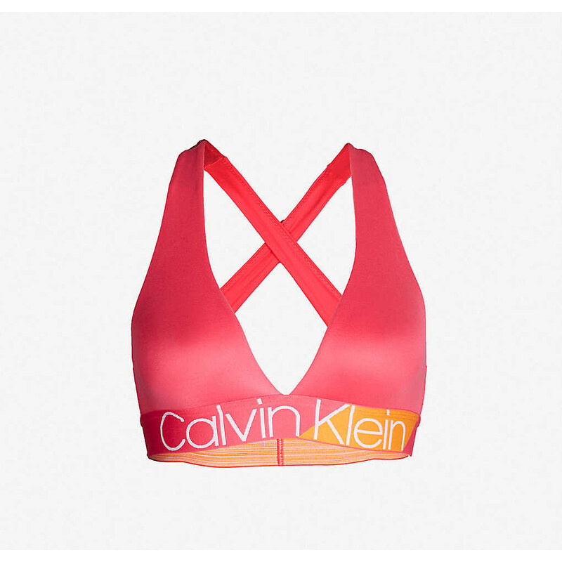 Calvin Klein dámská růžová podprsenka