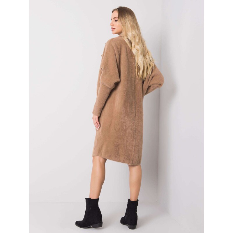 BASIC SVĚTLE HNĚDÝ KLASICKÝ TEDDY COAT EVELINE -BROWN Hnědá