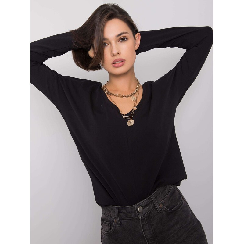 BASIC Feel Good Blouse-RV-BZ-5890.10-black