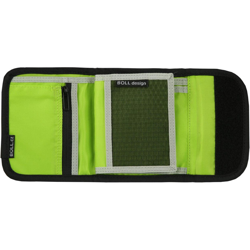 Boll Deluxe Wallet Black/lime