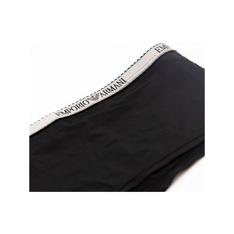 Dámské černé kraťáskové kalhotky - Emporio Armani