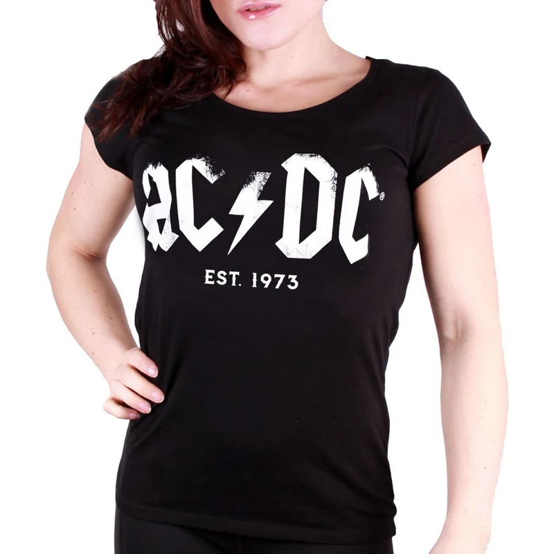 Dámské tričko AC/DC - EST 1973 - GLAMI.cz