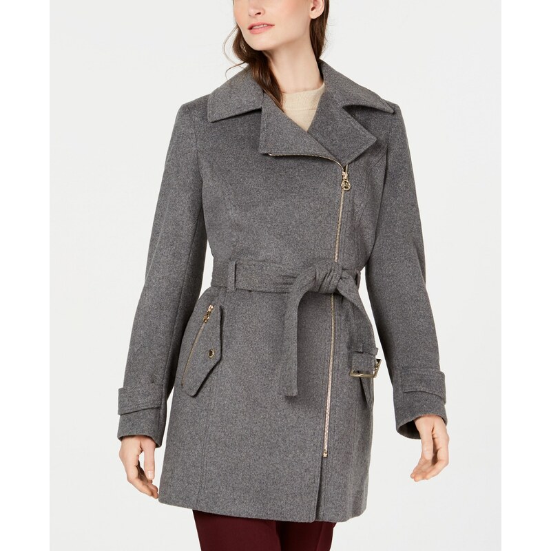 Dámský vlněný kabát Michael Kors Belted Coat