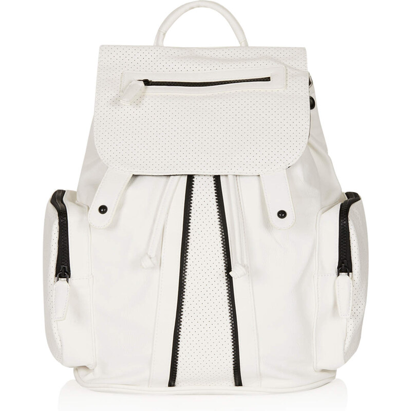 Topshop Perforated Backpack