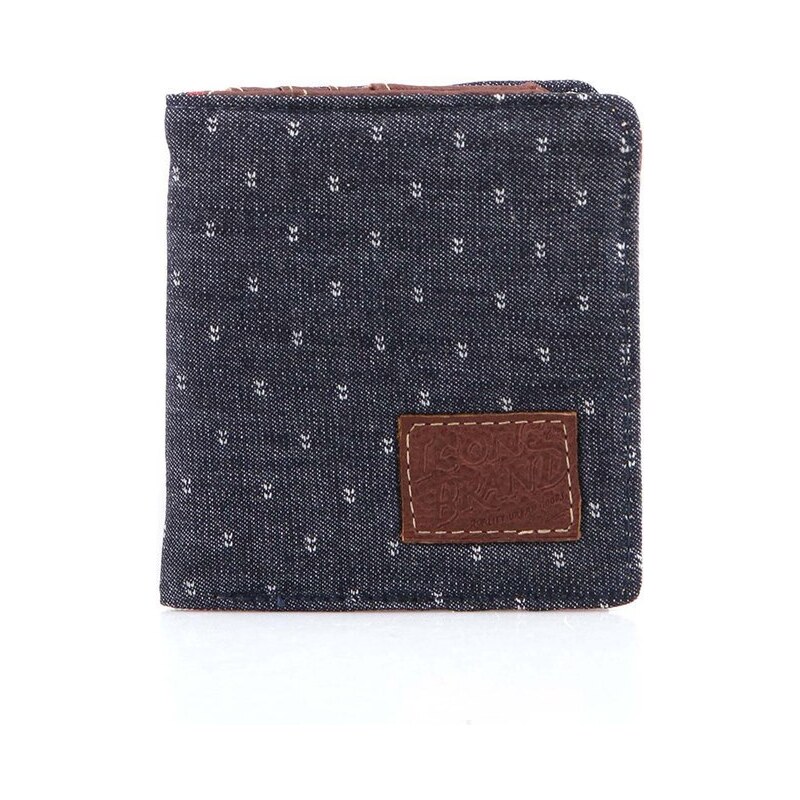 Džínově modrá kapesní peněženka Icon Brand