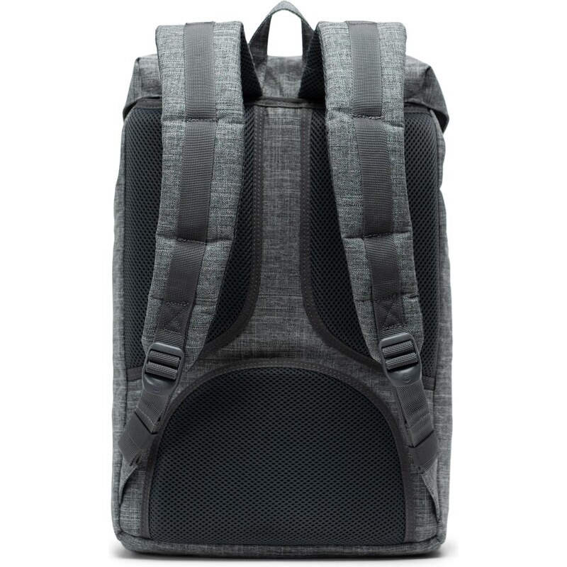 Herschel Little America Mid-Volume Raven Crosshatch/Black 17L