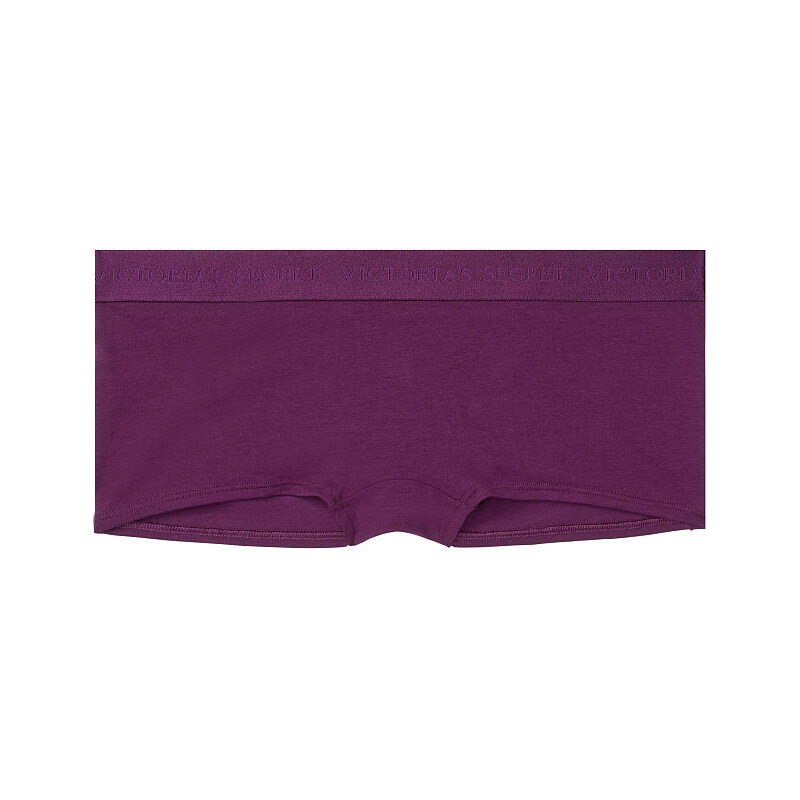 Dámské kalhotky Victoria’s Secret kraťáskové tmavě fialové