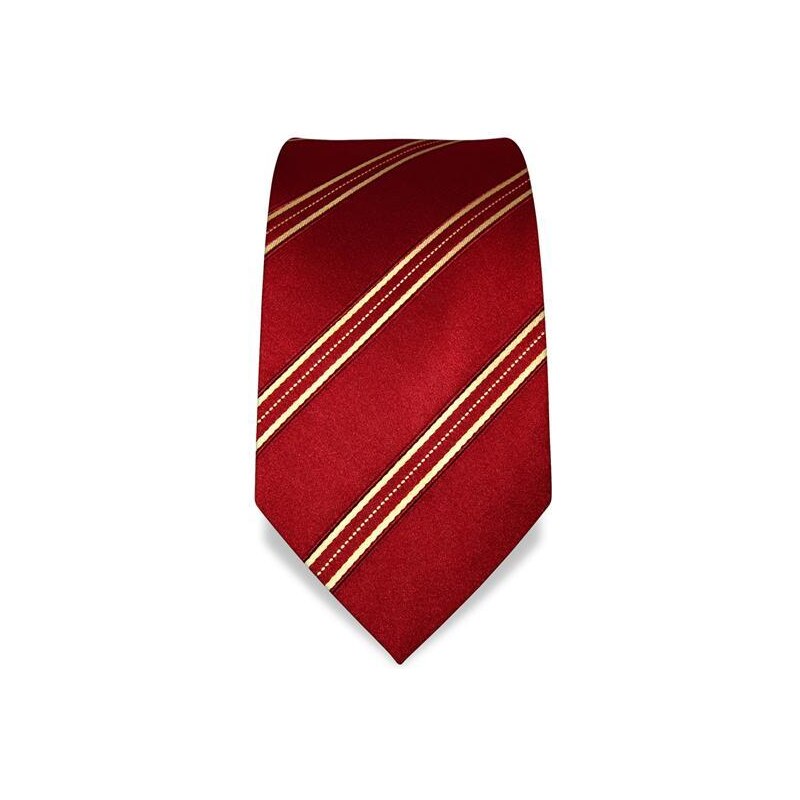 Luxusní červená kravata Vincenzo Boretti 1575