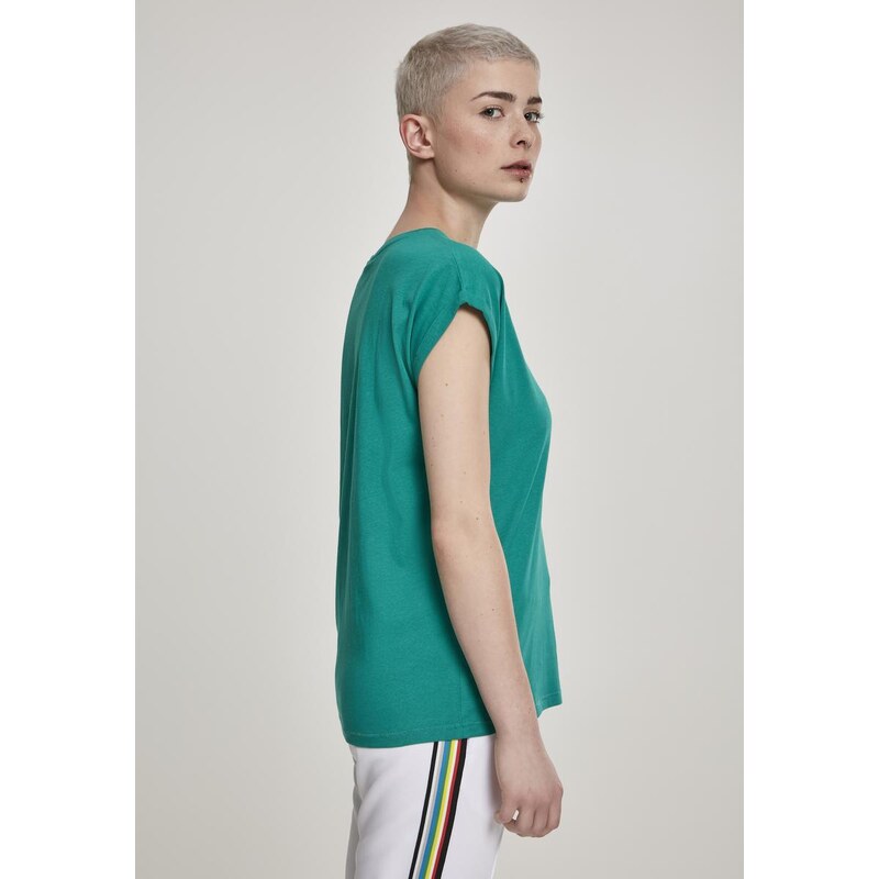 UC Ladies Dámské tričko s prodlouženým ramenem, svěží zelené