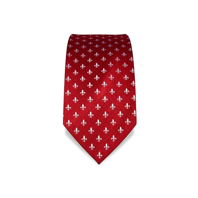 Lilie červená kravata Vincenzo Boretti 21922