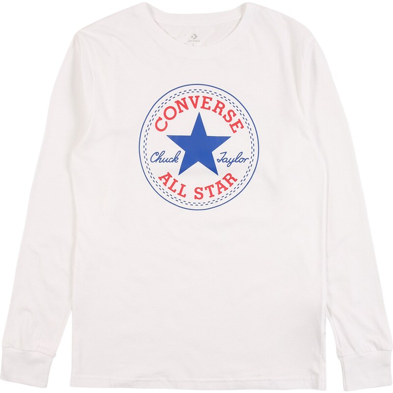 CONVERSE Tričko modrá / červená / bílá