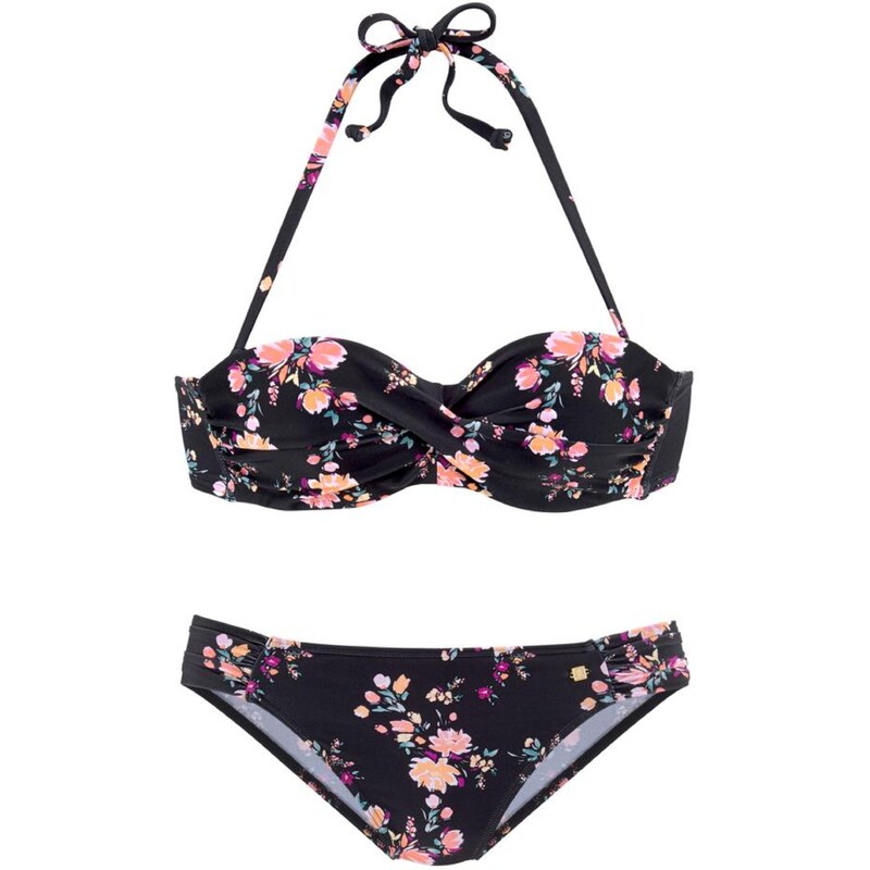 JETTE Bikiny růžová / černá 96933946